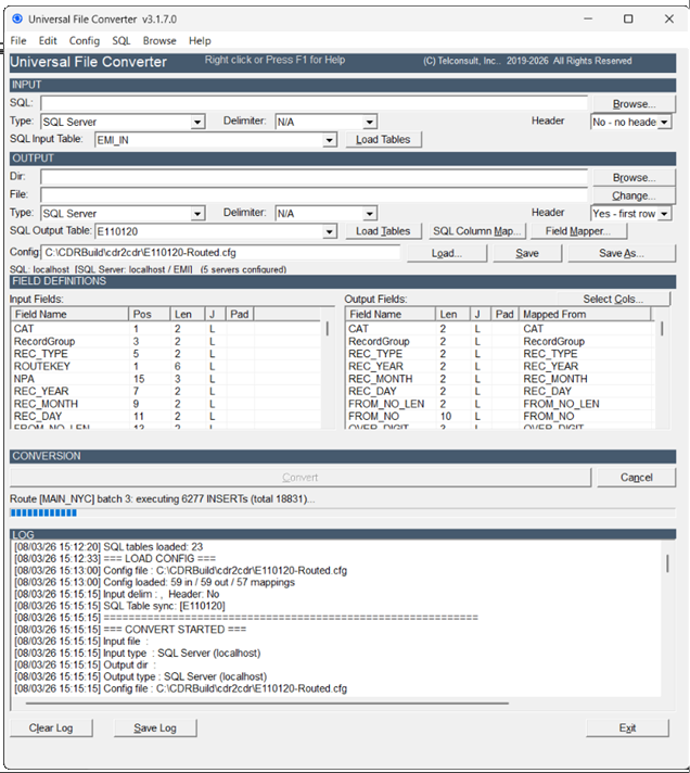 Universal File Converter — Multi-Server Complex Routing in action